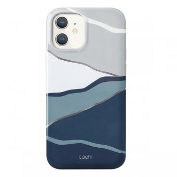 Apple iPhone 12 Mini 5,4" Uniq Etui Coehl Ciel Case Cover, Twilight Blue | Telefona Maciņš Vāks Apvalks Bampers