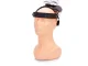 Head Magnifier with 2 LED Lights and 5 Interchangeable Lenses (Up to 6x)