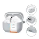 Tech-Protect silikona vāciņš ar āķi Samsung Galaxy Buds 3 / Pro - pelēks | Silicone Hook case for grey