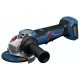 Akumulatora leņķa slīpmašīna Bosch GWS18V-11PS, 18V, 125 mm, L-BOXX