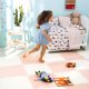 Большой игровой коврик-пазл Ricokids, 60x60 см, 4 шт., персиково-белый