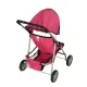 Rotaļu ratiņi lellēm ar jumtiņu un grozu, Little Princess Rose