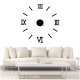 Sienas Pulkstenis Konstruktors ar Romiešu Cipariem 130cm | Stylish wall clock DIY