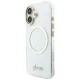 Guess IML Script Metal MagSafe magnētiskā vāciņš iPhone 17 – caurspīdīgs | Phone Case Cover