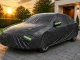 Чехол для автомобиля водонепроницаемый с карманами для зеркал L,...