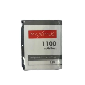 Аккумулятор MAXXIMUS для Samsung S5230 1100mAh Li-Ion AB553443CE