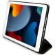 Guess iPad 10.2\" atverams vāciņš maciņš grāmatiņa 4G Stripe Allover, brūns