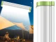 Universāla LED darbnīcas lampa ar magnētu un āķi, akumulators, Powerbank
