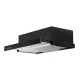 Berdsen BT-241 iebūvējams teleskopiskais tvaika nosūcējs 60 cm, melns