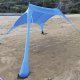 Large Beach Tent Sun Shelter Canopy Trizand 20982 with UV50+, Blue