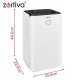 Zortiva Air Dehumidifier 12L/24H WiFi with Humidistat and Timer, White