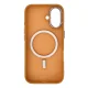Чехол Wozinsky Fashion Case MagSafe для Samsung Galaxy S25, оранжевый