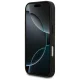 Guess Grained Ring MagSafe Case for iPhone 17 Pro - Black