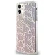 Hello Kitty iPhone 11 / XR vāciņš IML Gradient Electrop Crowded Kitty Head, rozā