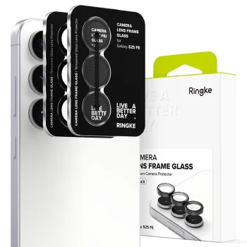 Ringke Camera Frame Protector 2-pack  Samsung Galaxy S25 FE - Black