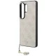 Guess 4G Classic Logo Charm MagSafe vāciņš Samsung Galaxy S26 Ultra, rozā