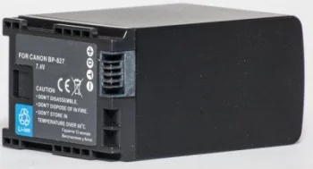 Extra Digital akumulators Canon BP-827 (3400 mAh)