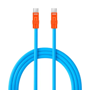 Newell USB-C to USB-C Cable, 100 W, 2 m, Silicone, Blue-Orange