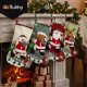 Ruhhy Christmas Stockings for Gifts, 4 pcs, Multicolor