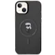 Чехол Karl Lagerfeld для iPhone 15 Plus IML Ikonik MagSafe, черный