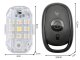 Wireless LED Strobe Lights with Remote, 7 Colors, 2 Pcs