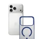 Чехол 3mk Frosty MagCase для iPhone 17 Pro Max, синий