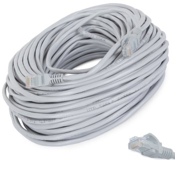 LAN Network Cable Cat5e RJ45 UTP Ethernet 30m, Grey