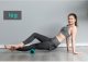 Electric Vibrating Fitness Pilates Yoga Massage Roller - 35x8 cm, Orange