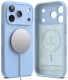Чехол Ringke Silicone MagSafe для iPhone 18 Pro, светло-голубой