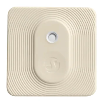 Shelly BLU H&T ZB temperatūras un mitruma sensors Zigbee BLE, ziloņkaula krāsā