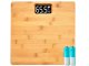 Electronic Bamboo Digital Bathroom Scale with LCD & Temperature, 180kg