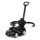 Mercedes C CLASS 3-in-1 Ride-On Push Car with Parent Handle, Black