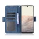Google Pixel 6 Wallet Stand Design Cover Case, Blue | Telefona Vāciņš Maciņš Apvalks Grāmatiņa