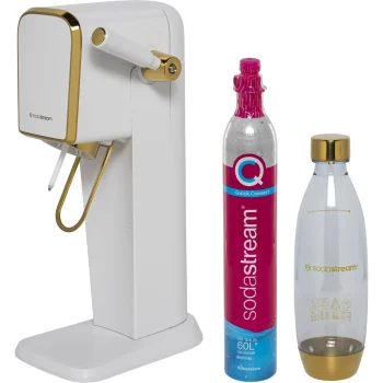 Сифон для газирования воды SodaStream Art, White/Gold