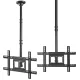 Maclean MC-803 griestu TV stiprinājums 23-100\" līdz 50 kg, VESA 600x400, melns