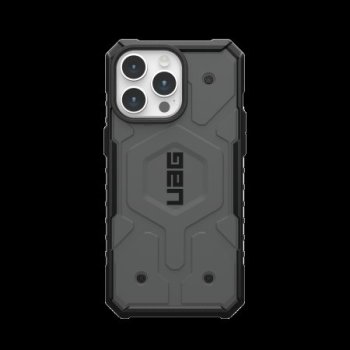Apple iPhone 15 Pro Max 6.7'' UAG Pathfinder MagSafe Case Cover, Silver