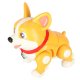 Interaktīvs robots suns Corgi ar gaismu un mūziku, gaiši brūns/balts