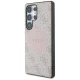 Чехол Guess 4G Round Patch Classic Logo MagSafe для Samsung Galaxy S25 Ultra Розовый