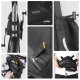 Wozinsky WBB23BK Under-Frame Bike Bag with Bottle Holder 1.5L, Black