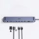 USB-C Docking Station Choetech HUB-M20 11-in-1 100W PD Gray