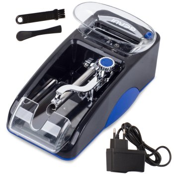 Электрическая машинка для набивки сигарет, модель 005, синяя