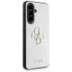 Чехол Guess Grained Big 4G Logo Small Classic Logo для Samsung Galaxy A56 - бежевый