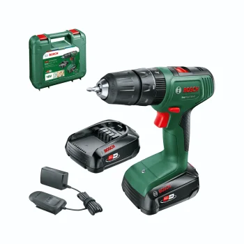 Аккумуляторная ударная дрель-шуруповерт Bosch EasyImpact 18V-40 (2x 2,0 Ач,...