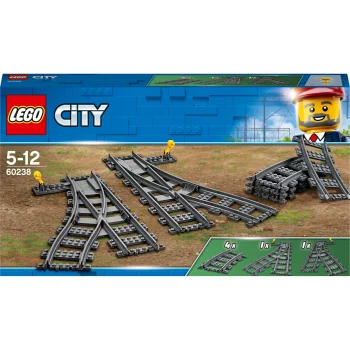 LEGO City 60238 Железнодорожные стрелки