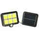 Solārā lampa ar kustības un krēslas sensoru, 120 LED, 20W