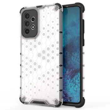 Чехол Honeycomb для Samsung Galaxy A73, прозрачный