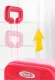Bakalu bērnu tualetes galdiņš-koferis ar LED spoguli KZ0845