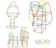 Konstruktors Bloki Salmiņi Komplekts 408 gab. 22408 | Blocks Straws Set