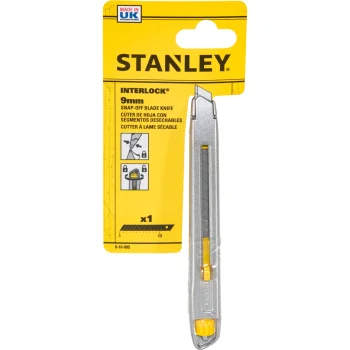 Laužamo asmeņu nazis Stanley Interlock 9 mm, sudraba