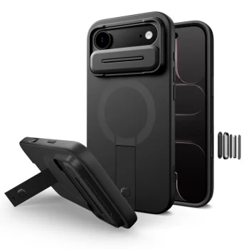 Tech-Protect Kevlar Aura MagSafe vāciņš iPhone Air, Melns